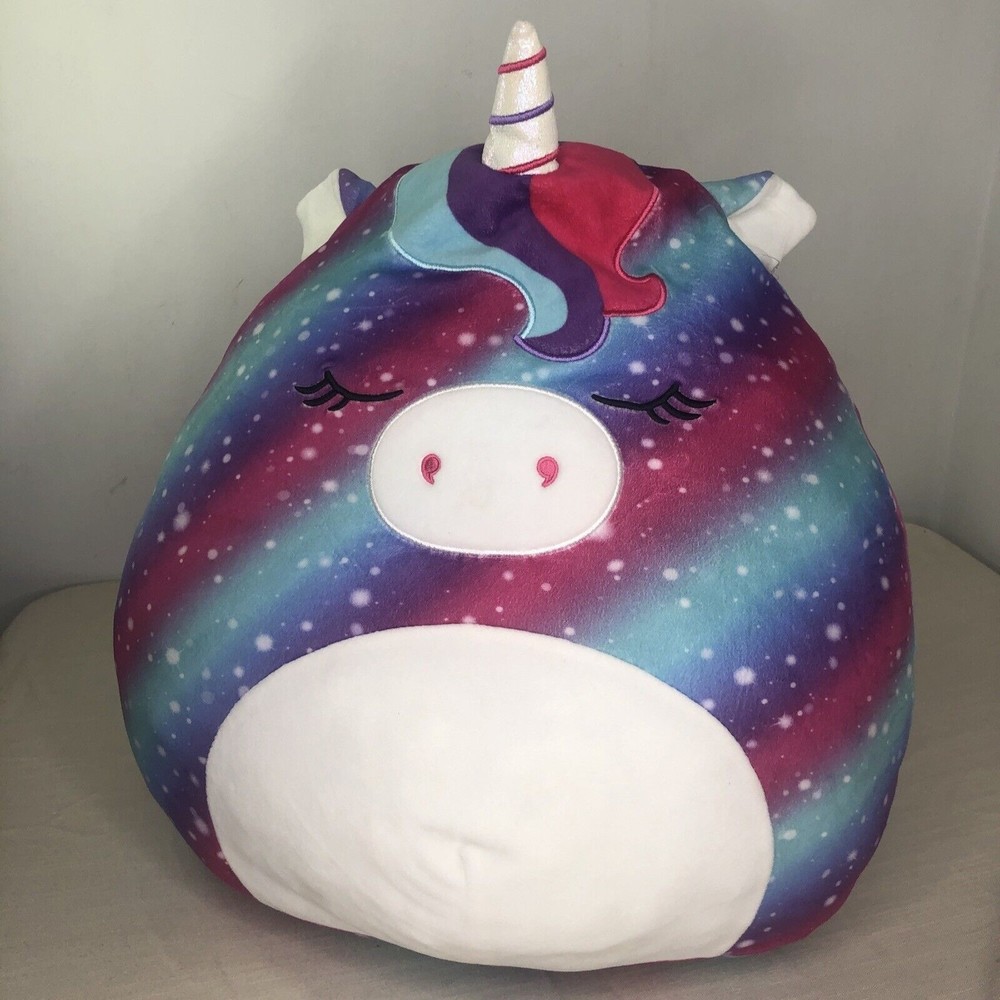 Squishmallows Kellytoy Plush 16" Kimia The Galaxy Unicorn Ultrasoft Stuffed